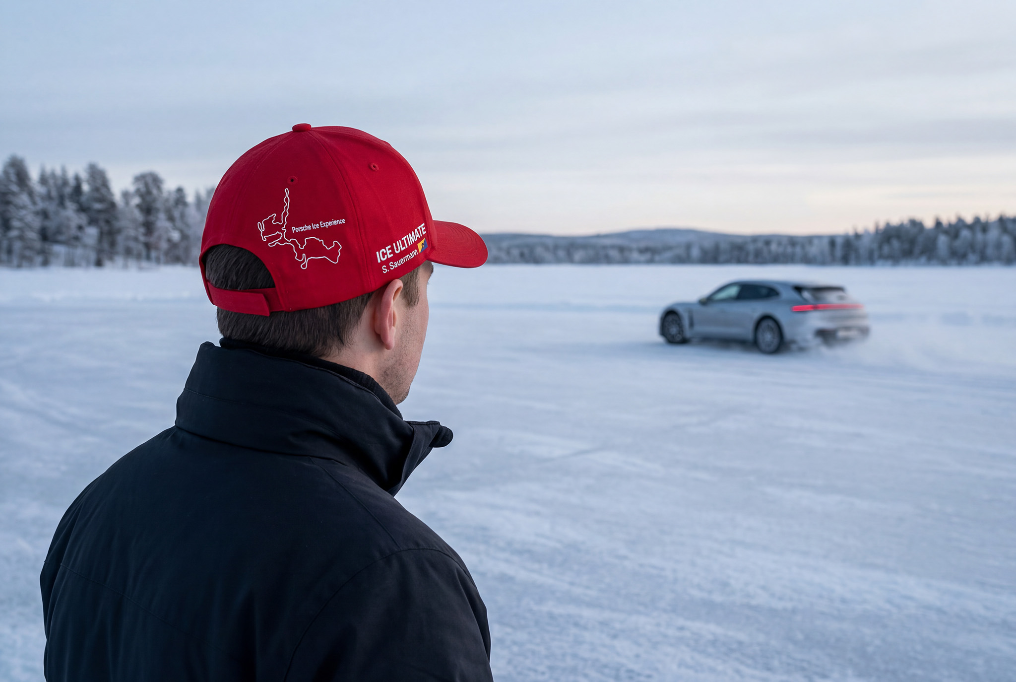 Porsche Experience — vehicle wrapping detail